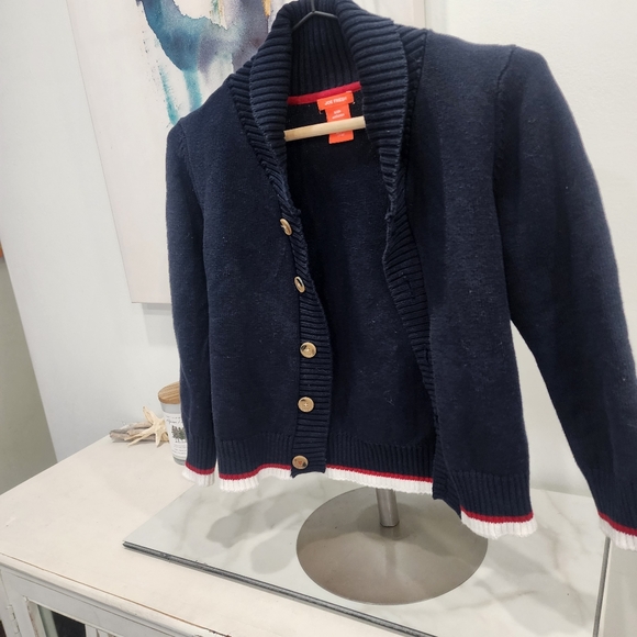 [ JOE FRESH] boys size Medium,( 7-8) long sleeve button down cardigan jacket. - Picture 5 of 16